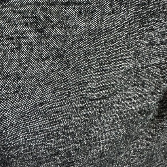 Ann Taylor Black Heather Square Neck Cap Sleeve Wool Blend Sheath Dress Size 10 - Picture 6 of 8